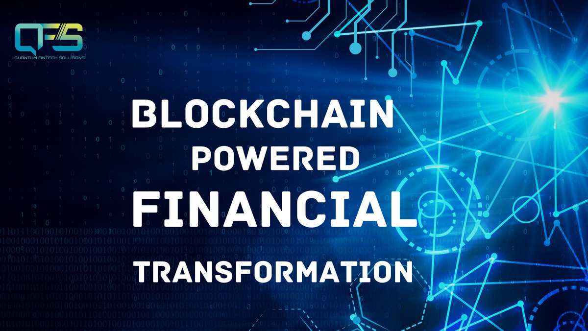 🚀 At Quantum FinTech Solutions Pvt. Ltd. (QFS), we leverage blockchain's secure, transparent ledgers to evolutionize finance, ensuring trust, reducing fraud, and fostering efficient, accountable global financial systems.
#QFS #SCSE #NFC #digitalcard #quantumtechnology