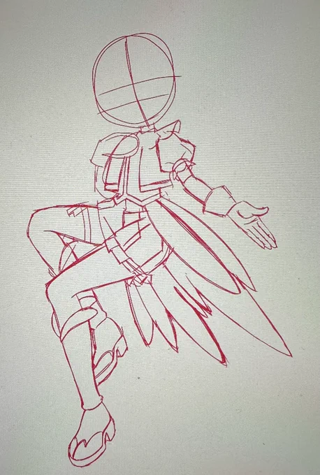 とりあえず何か描いてたけど、明日もお仕事なのでそろそろ寝ますおやすみなさい 