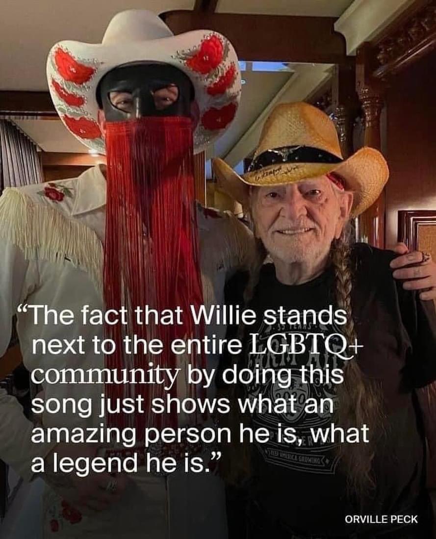 Orville Peck & Willie Nelson - Cowboys Are Frequently Secretly Fond Of E... youtu.be/BirJMnMcfBs?si… via @YouTube I love everything about this!!!!