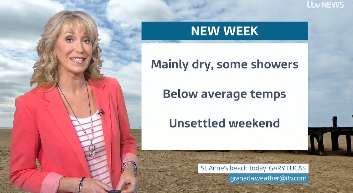 VIDEO: sooooo... into another cloudy, cool week - could do with a bit of warmth now eh! Click for the latest #weather @GranadaReports #byebye itv.com/news/granada/w…