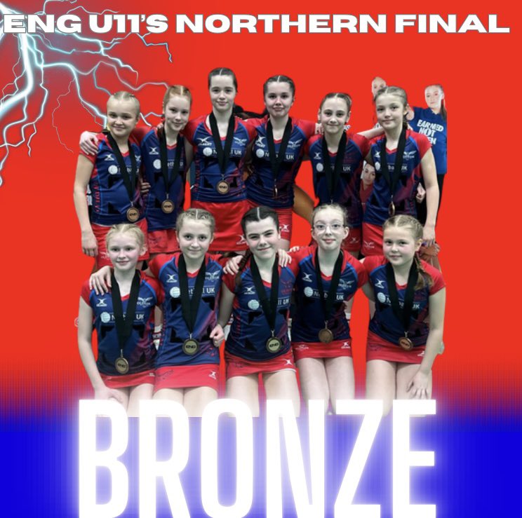 🗣️The biggest shout out to our super U11 Red’s, who competed today in the ENG Northern Finals & came away with the BRONZE👏🏻👏🏻🥉Girls, we are super proud of you all ❤️💙 #ONCgirls #SmashedIt #ThisSquad