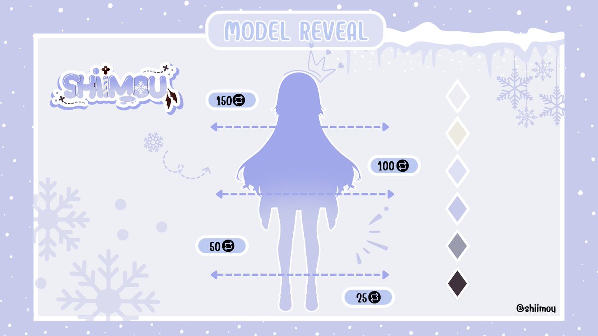 shiimou_'s tweet photo. ❄️MODEL REVEAL❄️
- - - - - - - - - - - - - - - - 
ฤดูหนาวมาเยือน... อยากจะออกมาวิ่งเล่นกับเหล่ายูกิแล้ว !

#Vtuber #VtuberTH #ModelReveal https://t.co/gaUIDHNXxe