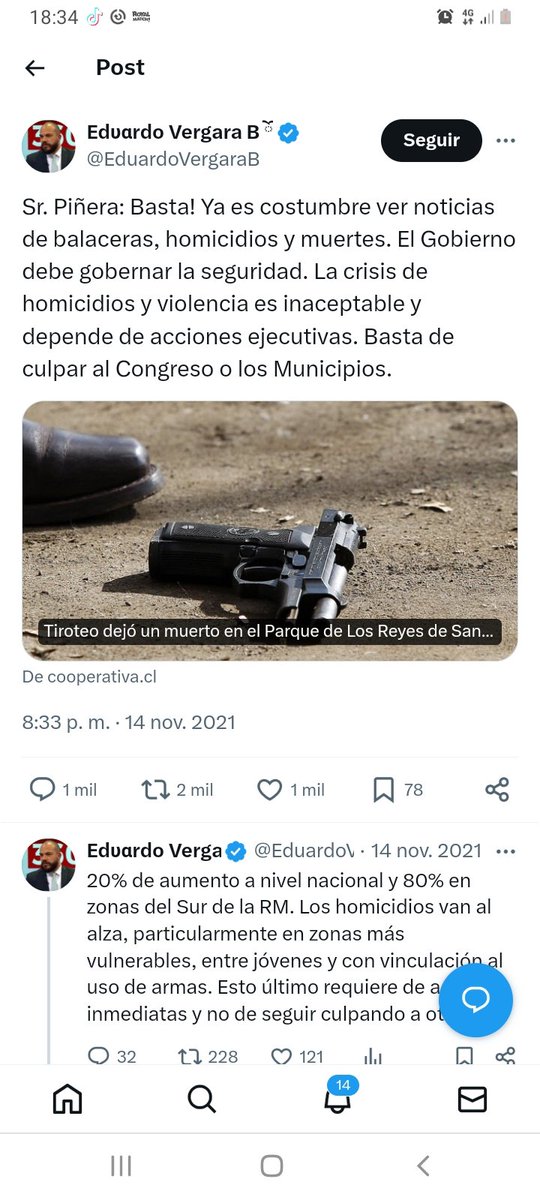 adogliad's tweet photo. Cachen lo que decía el actual subsecretario de "prevención" del delito antes que lo fuera el 2021. Por la boca muere el pez. Y giles lo siguen apoyando #Chvnoticias https://t.co/ML1eiDHgIu