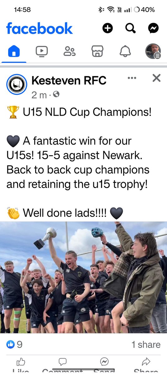 Lee Ward (@leejames9475) on Twitter photo So proud of this lad!
2nd year running winning the NLD finals!
Future <a href="/LeicesterTigers/">Leicester Tigers</a> lad right here!
See you Thursday night for more training!
And August for the residential
#player #Rugby
#future <a href="/LeicesterTigers/">Leicester Tigers</a> <a href="/jamiedoig/">Jamie Doig</a> So proud of this lad!
2nd year running winning the NLD finals!
Future <a href="/LeicesterTigers/">Leicester Tigers</a> lad right here!
See you Thursday night for more training!
And August for the residential
#player #Rugby
#future <a href="/LeicesterTigers/">Leicester Tigers</a> <a href="/jamiedoig/">Jamie Doig</a>