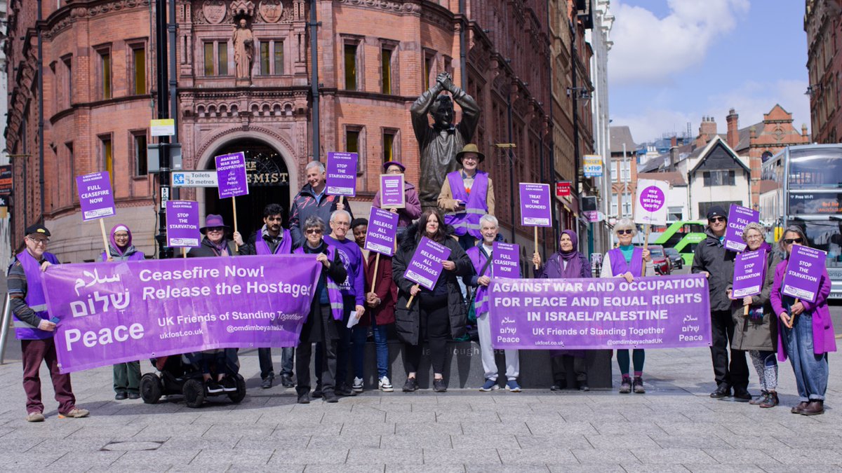 Meanwhile, every Sunday there are Jews, Muslims and others joining together in vigils to promote true British values - compassion, understanding and a desire for peace. 2/3