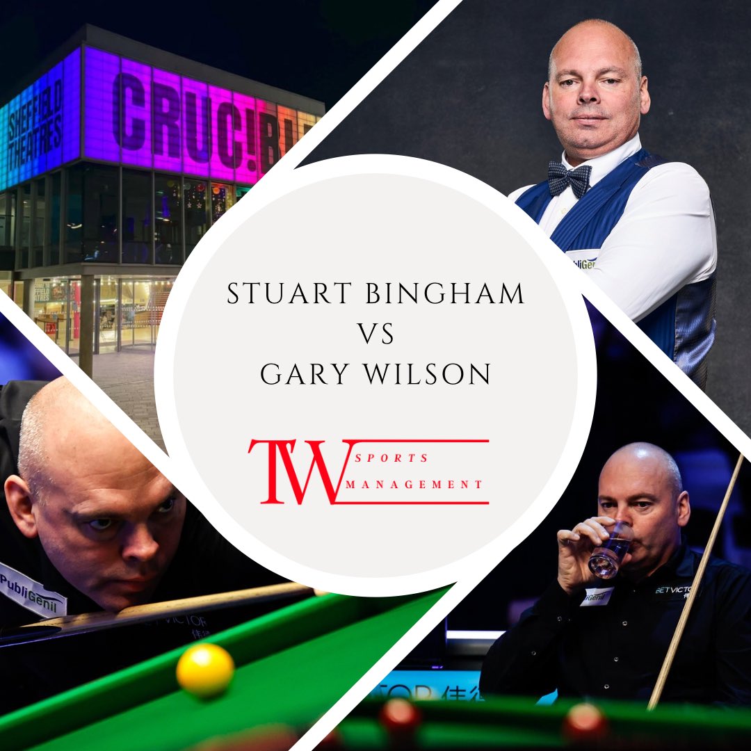 Tomorrow, @Stuart__Bingham begins his World Championship campaign against Gary Wilson! 10am - @BBCSport 2 / @eurosport #snooker #billiards #worldchampion #sport #bbc #eurosport @WeAreWST