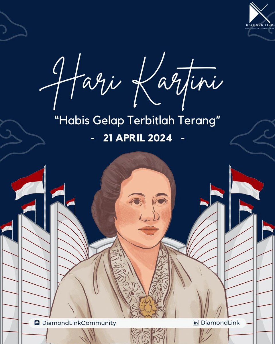 DL_Community's tweet photo. ✨ [ HARI KARTINI ] ✨  Selamat Hari Kartini! Mari rayakan semangat pemberdayaan dan ketahanan yang terinspirasi oleh Raden Ajeng Kartini. Semoga warisannya terus menginspirasi dan memberdayakan perempuan di seluruh dunia 🌸  #HariKartini #Pemberdayaan #Inspirasi https://t.co/BAv81aYivk