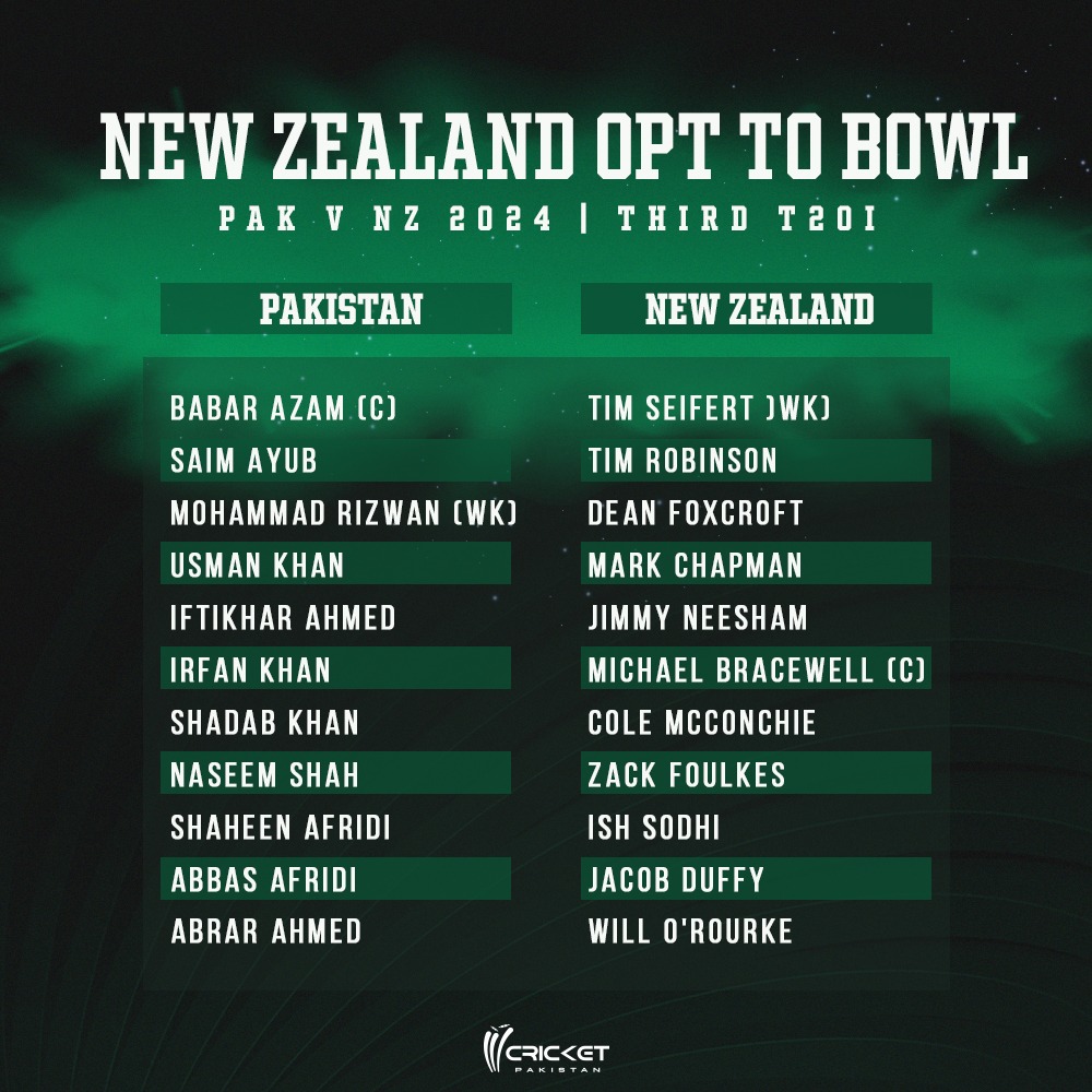 Both teams have shuffled their lineups. Who do you think will come out on top? #PAKvNZ #Rawalpindi #BabarAzam𓃵