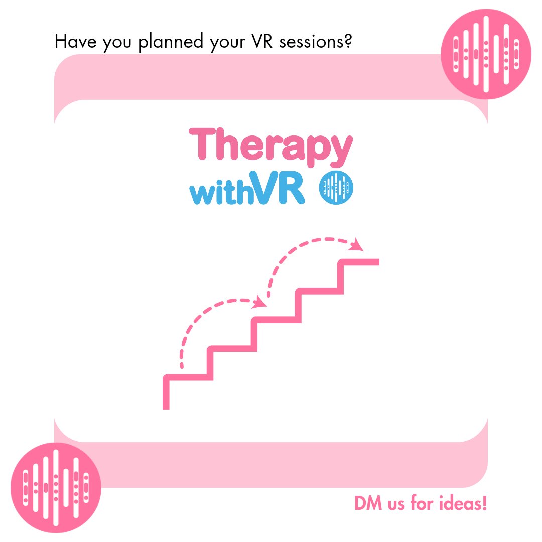 Let's plan those VR sessions! New week, let's gooooo! DM us for some ideas on how you can use Therapy withVR in your sessions this week. #slp #slpeeps #slp2be #speechtherapy #speechlanguagepathology