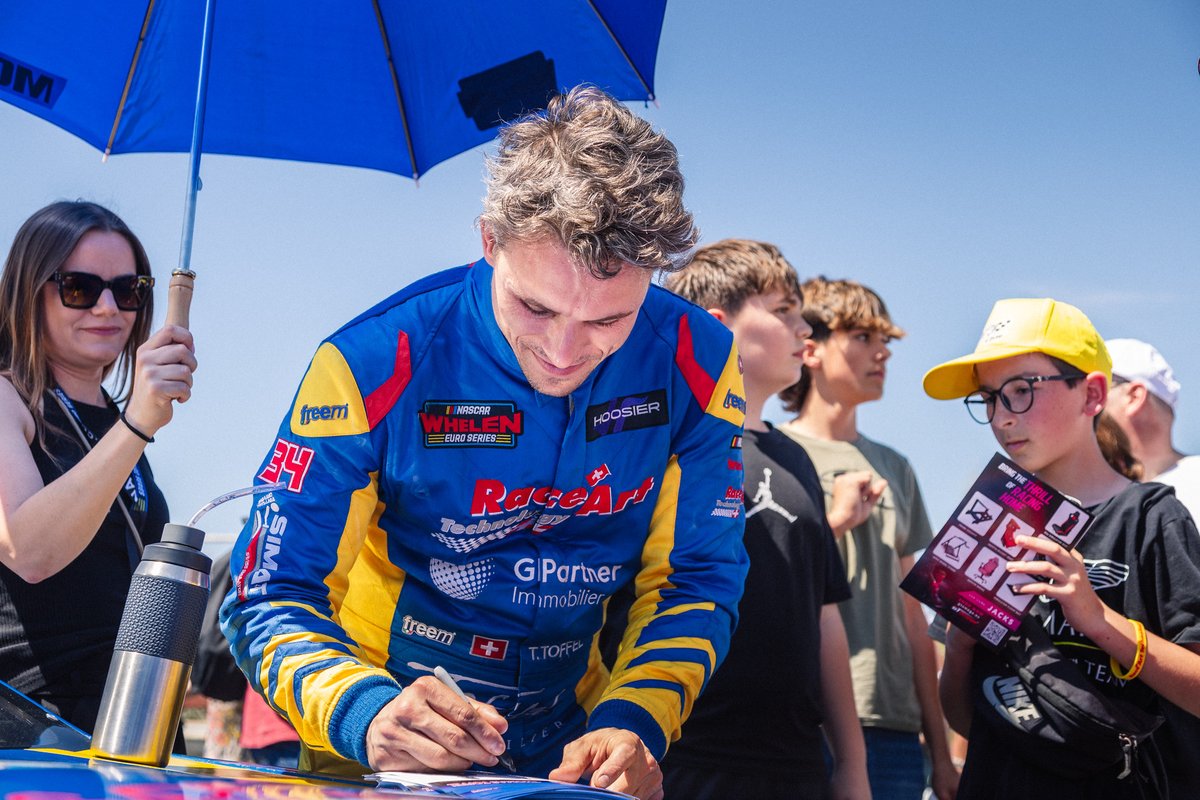 Thomas Toffel surprises the competition in <a href="/CircuitValencia/">Circuit Ricardo Tormo</a> 🇨🇭

🇬🇧🇺🇸🇮🇹🇩🇪🇫🇷 euronascar.com/2024/04/21/whe…

#EuroNASCAR #NASCAR #NWES #NASCARGPESP #PureRacing

📄 <a href="/AndreWiegold/">André Wiegold</a> &amp; <a href="/RezaMaulana98/">💛 RezaMaulana98 💛</a> | 📸 <a href="/suomi1985/">Nina</a>, Bart Dehaese &amp; Japo Santos