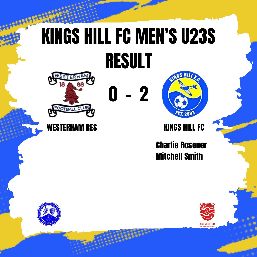 Our Men’s 1st Team secured a 5-1 win in Patch’s 100th game to round off their league campaign, with Ollie Aston getting a high quality hat trick Our Vets move within 1 win of the title with their 2-1 over Insulators Our u23s topped the weekend off with a 2-0 win to go 3rd 🟡🔵