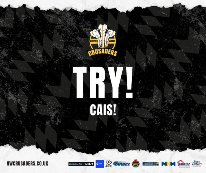 29’ Try from the scrum! Pat Ah Van in the corner!! Abel fails to convert Crusaders 12-12 @RochdaleHornets #NWCrusaders #YmaOHyd