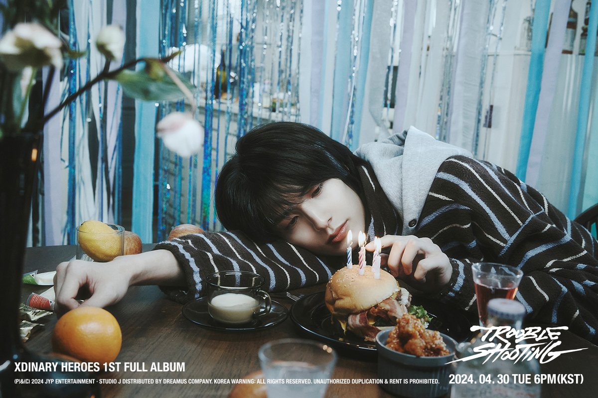 XH_official's tweet image. Xdinary Heroes
1st Full Album &amp;lt;Troubleshooting&amp;gt;
🎯Concept Photo
#주연 #Jooyeon
 
ALBUM RELEASE🔽
2024.04.30 (TUE) 6PM (KST)
🩹TITLE "어리고 부끄럽고 바보 같은"
 
#XdinaryHeroes #엑스디너리히어로즈
#Troubleshooting
#어리고_부끄럽고_바보_같은
#WE_ARE_ALL_HEROES