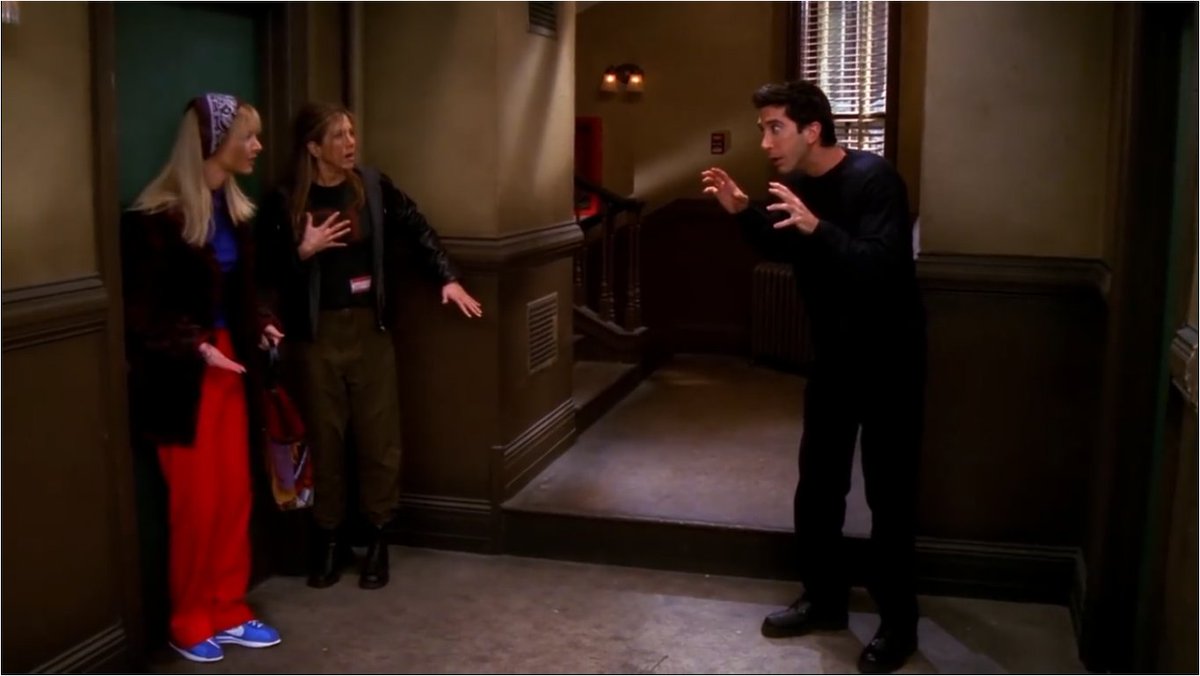 What was your favorite hallway scene in Friends?