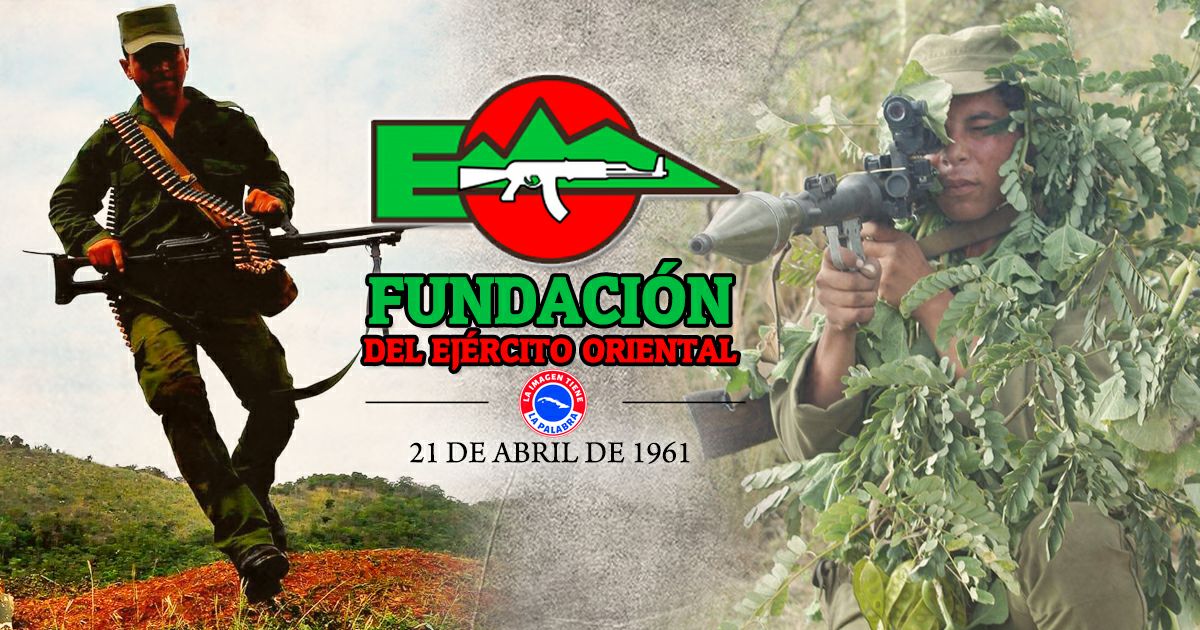 Aniversario 63 del 'Señor Ejército' El Ejército Oriental. Felicidades a sus combatientes de hoy y a todos los que un día fuimos integrantes de sus filas. #Cuba