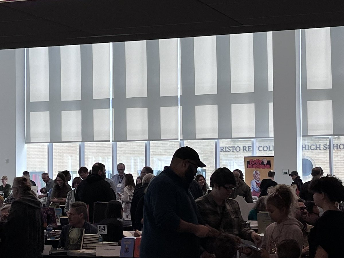 @Ohioana And the busy, busy authors area. #Ohioanafestival