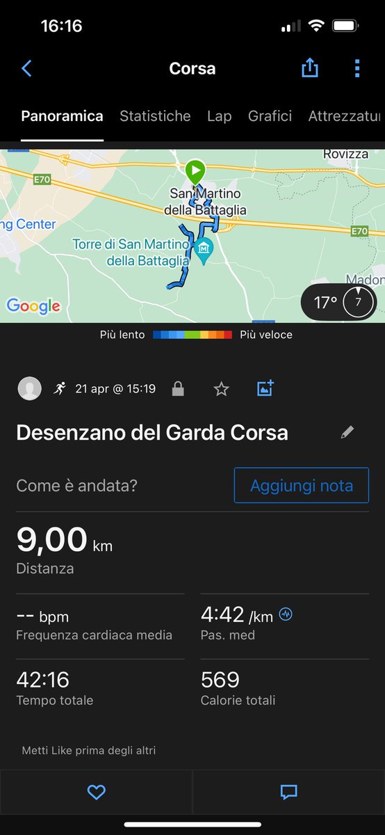 Sararunning's tweet photo. Giretto domenicale tra le strade dei vigneti…saliscendi ed è sempre un percorso stimolante🏃🏻♀️😅 #runningmum #nevergiveup #positivemind https://t.co/whmYlUcbIl