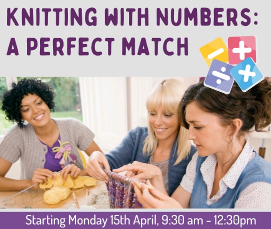 Join our new Knitting with Numbers class every Monday 9.30am-12.30pm. Aimed at beginners, this is a hands-on, practical course combining these concepts in the perfect match. Come along and learn something new! #southislington #ec1 slpt.org.uk/our-events/adu…