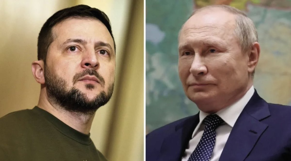 Volodymyr Zelenskyy is a hero, Vladimir Putin is a zero! Drop a 💙 and Repost if you agree!