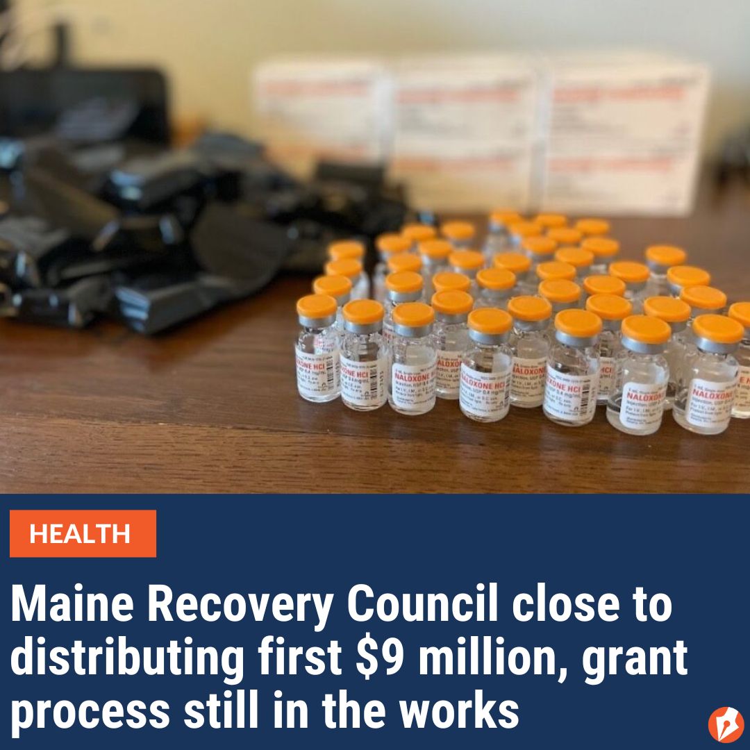 The Maine Recovery Council, tasked with distributing $115M in opioid settlement funds over 17 years, is close to getting the first $9M out the door. But those who want to apply for funding will have to wait at least another month. READ: buff.ly/4bmJBhp