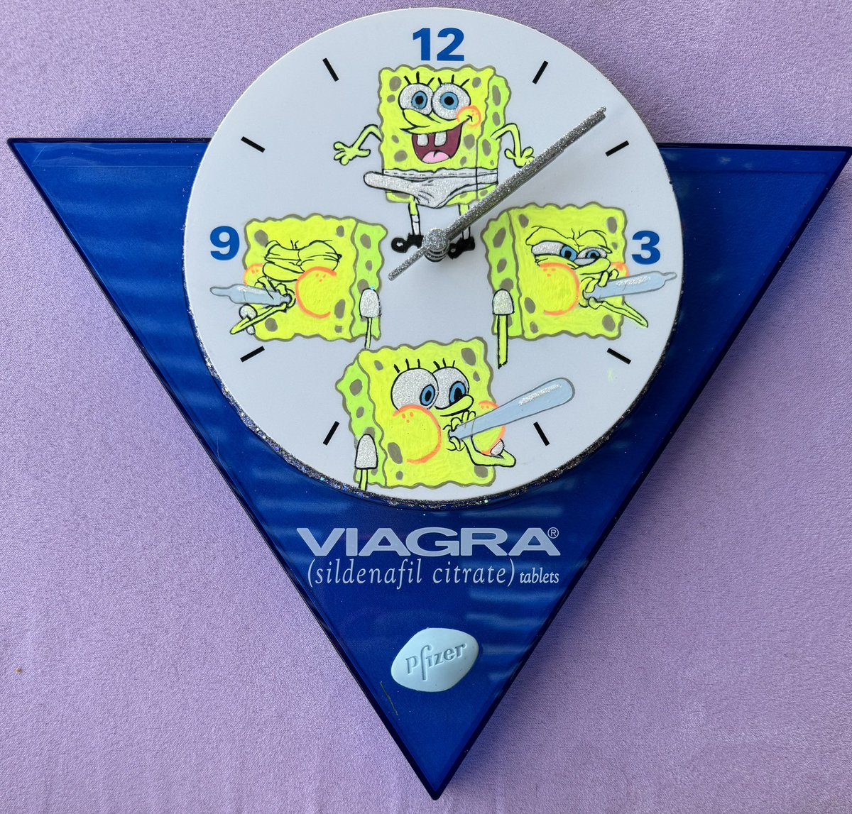 Vintage viagra clock🧚🙃