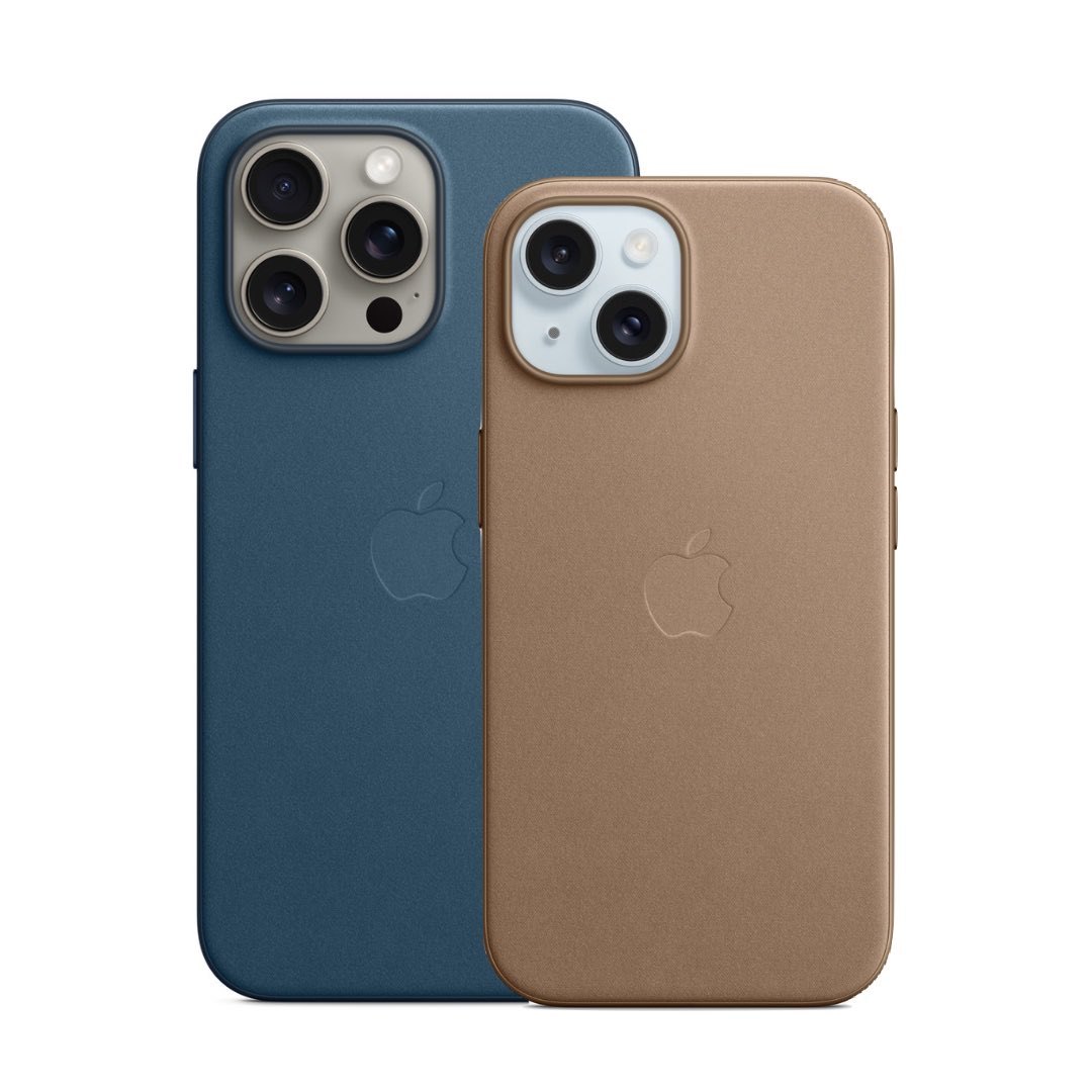 Apple STOPS production of FineWoven iPhone cases 😬 It is expected to move to another material replacing leather later this year Source: @Kosutami_Ito