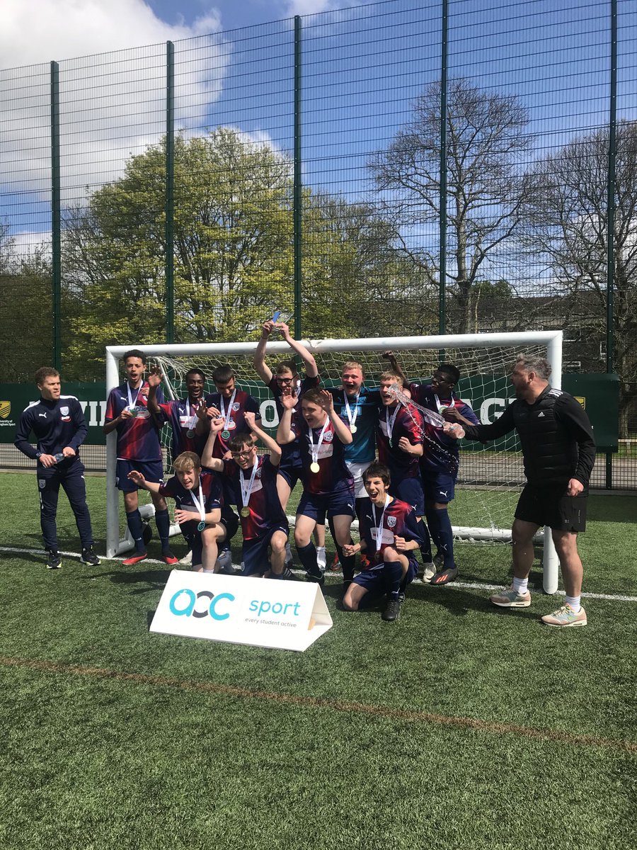 ⁦@BMetC⁩ ⁦@Bmetfootball⁩ ⁦@AoC_Sport⁩ ⁦@WBAFoundation⁩ The lads said “We’ll make Nick proud” and they certainly did.. Presenting, the West Mids regional champions as the new AoC National Champions 2024! Big thanks from the lads to ⁦@cbrogan94⁩ 🙌💪⚽️