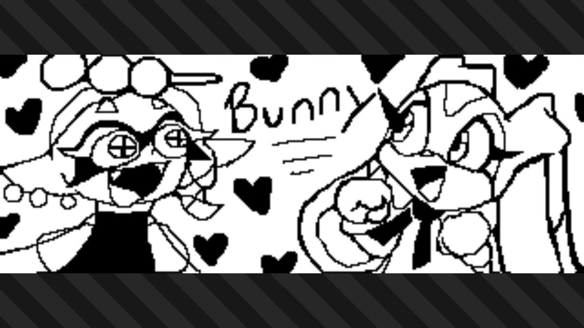 TheBlueStarGal's tweet photo. Super rushed, but I had to. Two of my fav girls together at last! This fest is so cute and PERFECT for me! Sadly, I have to work most of this fest, so win without me! I believe in you! #TeamBabyBunny #CreamTheRabbit #Splatoon3 #NintendoSwitch https://t.co/UD0uOI6JCC