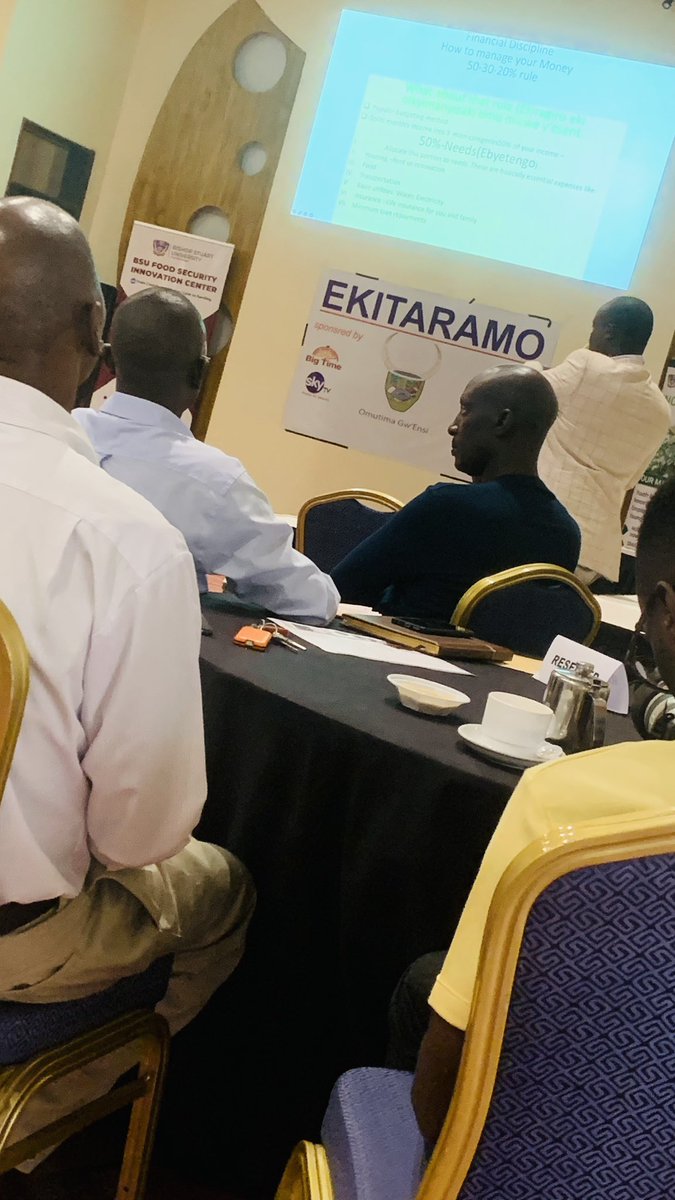 Happening now is #Ekitaramo agribusiness event at one of our well equipped conference rooms. The event focuses on commercial farming, financial literacy etc for agriculturalists, startups and farmers with in the region. #IgongoUpdates #VisitIgongo