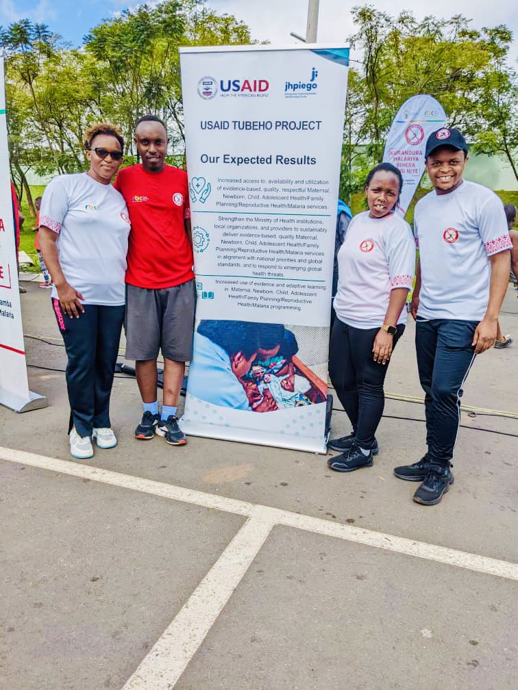 Today, Jhpiego through our #USAIDTubeho project joined delegates & other participants to kick start the @MIM_PAMC 8th Pan-African Malaria Conference with a special #CarFreeDay themed 'Africa Walks Against #Malaria' to raise more awareness about prevention, treatment of #Malaria.