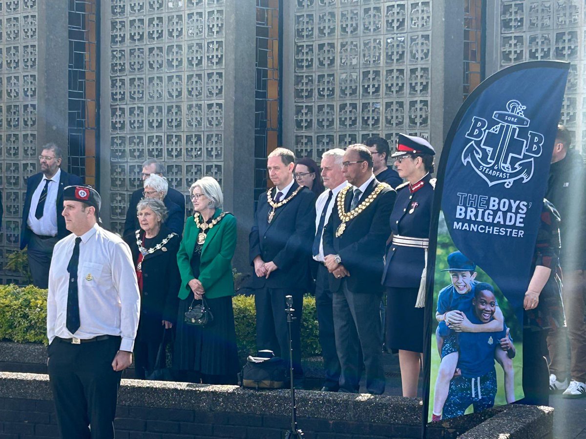 An honour to attend the Boy’s Brigade Manchester and District Battalion Annual Church Parade and Service, at Altrincham Methodist Church this morning. A fantastic turn out of 110 boys on parade. Following a lovely church service, the band played beautifully to those present.