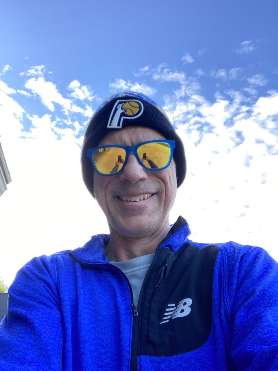 Got the run in this morning now to cheer on the Pacers! #runchat #boombaby #nba #NBAPlayoffs #runhardhavefun #keepbuilding #aimhigh #improveeveryday #trusttheprocess #enjoytheprocess