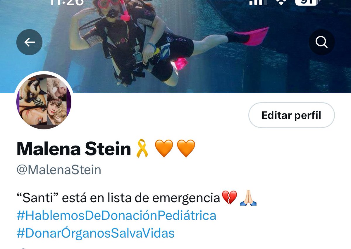 MalenaStein's tweet photo. “Santi” fue entubado, está empeorando. 
Quienes sean creyentes y deseen pedir por él y los que no creemos pero necesitamos enviarle nuestro amor y buenos deseos, ahora es el momento.
No sabiendo qué más hacer, los invito a hablar con los suyos de donación pediátrica.
Gracias. https://t.co/TAY2gyeUdo
