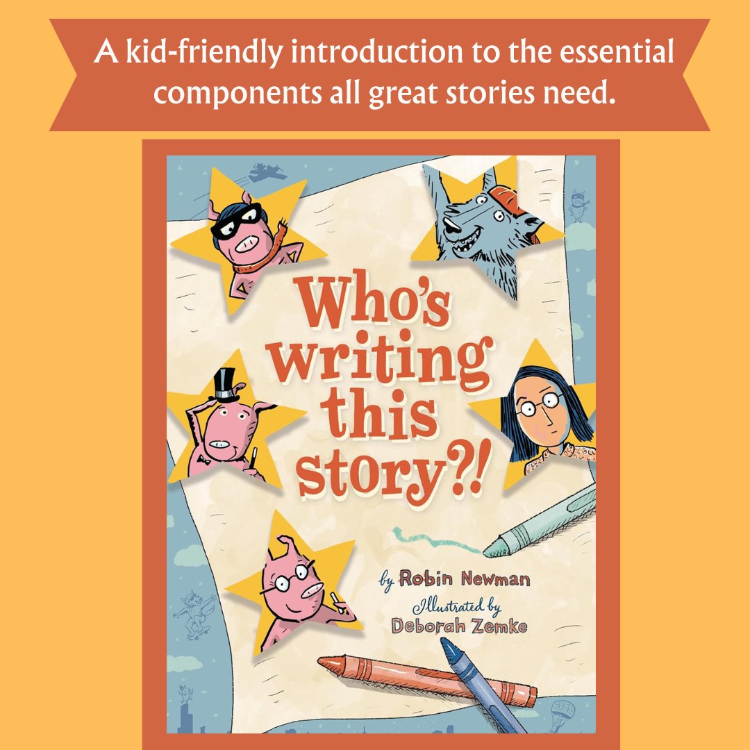 Just a few more weeks until WHO'S WRITING THIS STORY?! flies onto bookshelves. Releases May 7th. WOOHOO! 🥳 To preorder, please visit @booksofwonder or simply cut and paste the link below 👇 booksofwonder.com/products/97819… @CrestonBooks @lizaroyceagency