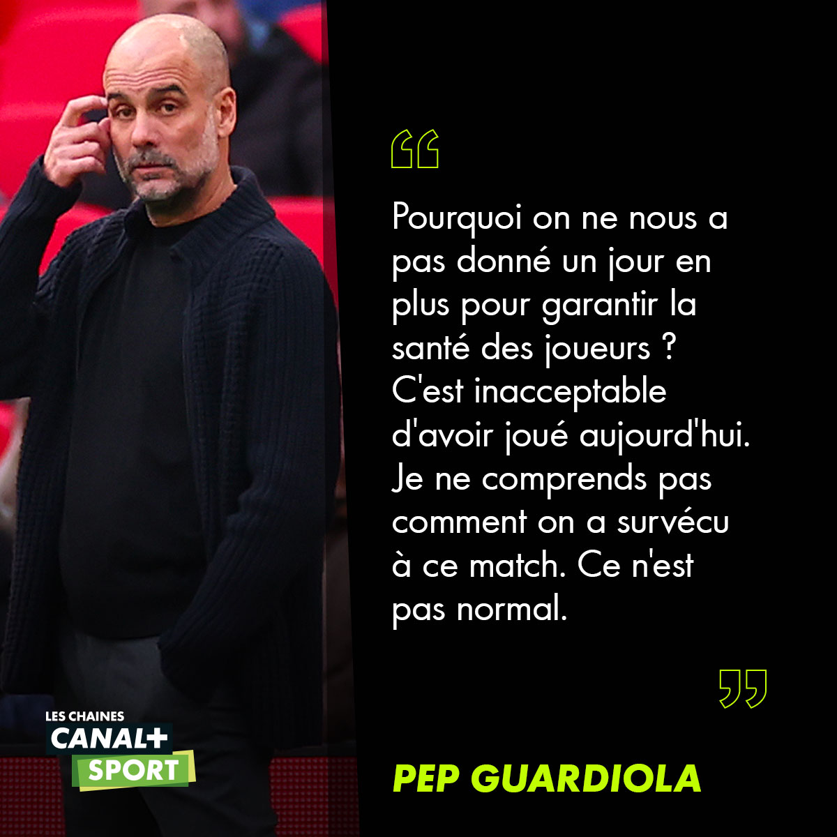 En marge de la rencontre face à Chelsea en FA Cup, le technicien des Skyblues est monté au créneau ! 🗯️