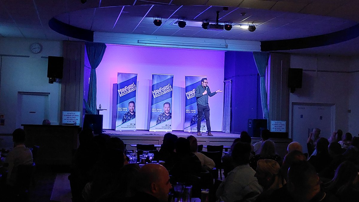 A very lively show this weekend in Irlam thanks to the brilliant and hilarious @Colin_Manford @duncanoakley @LiamFarrelly9 @FunnyJordanD 🤣
