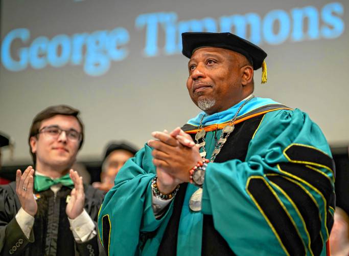 gazettenet.com/HCC-president-… New HCC president reflects on journey: Timmons sees his own struggles and arc in students’ paths