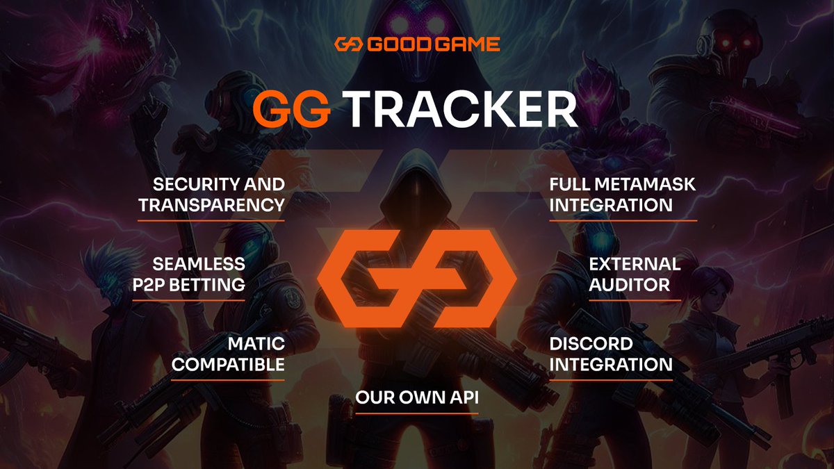 Trusted by hundreds of gamers, our main product - GG Tracker allows players to play matches of their favorite games, stake crypto, and participate in tournaments.

In this thread, we explain the strategic automation of the tracker and how efficient and user-friendly it is. 🧵
