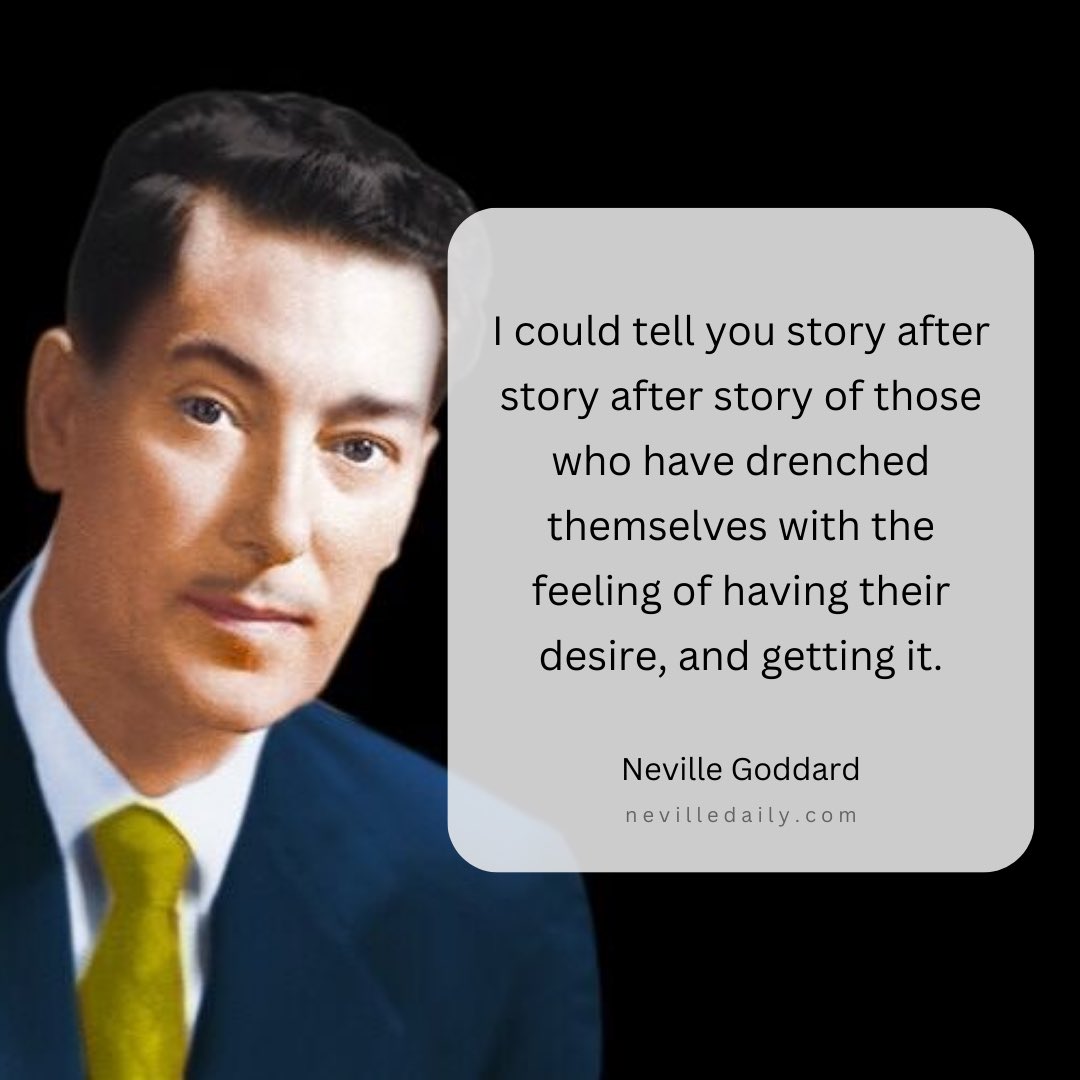 Neville Goddard (@nevilledaily) on Twitter photo 