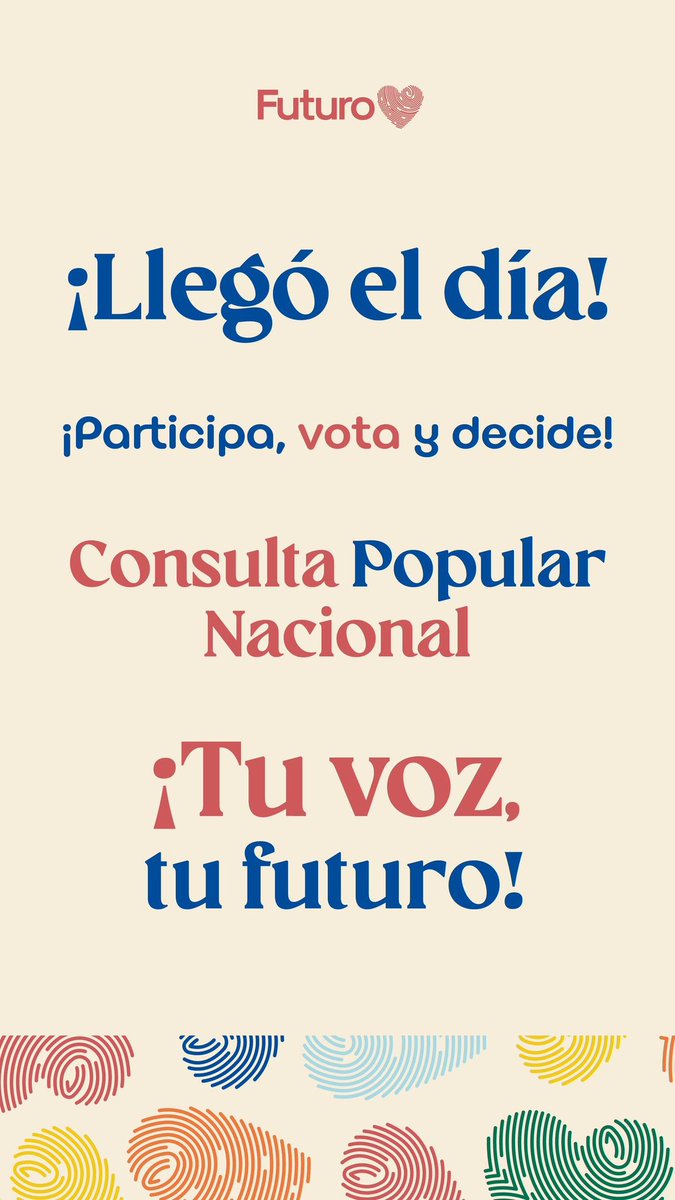 #ACTIVOS🗳️|| No te quedes en casa, llegó el día, sal y participa en esta Gran Consulta Popular Nacional🇻🇪 #PoderPopularEnVanguardia