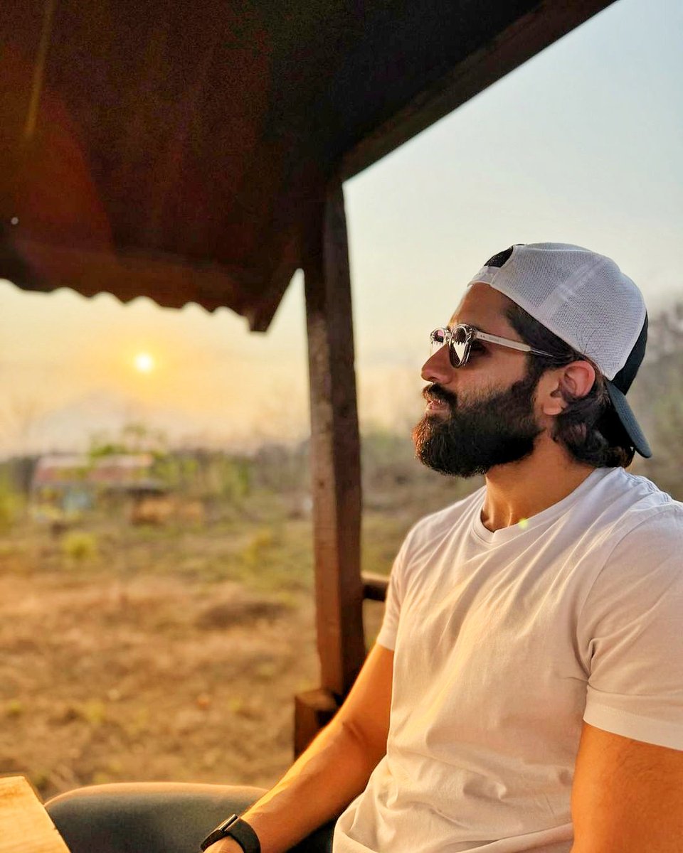 Catch the sun and coolness collide in @chay_akkineni's newest Instagram post 📸 #NagaChaitanya #Thandel