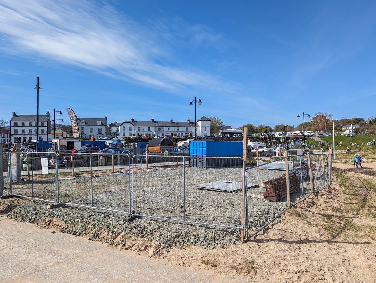 Rathmullan pier repair work underway - 21 April 2024