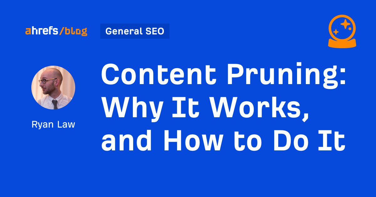 #ContentPruning: Why #ItWorks, and How to Do It bit.ly/3JjoCzR