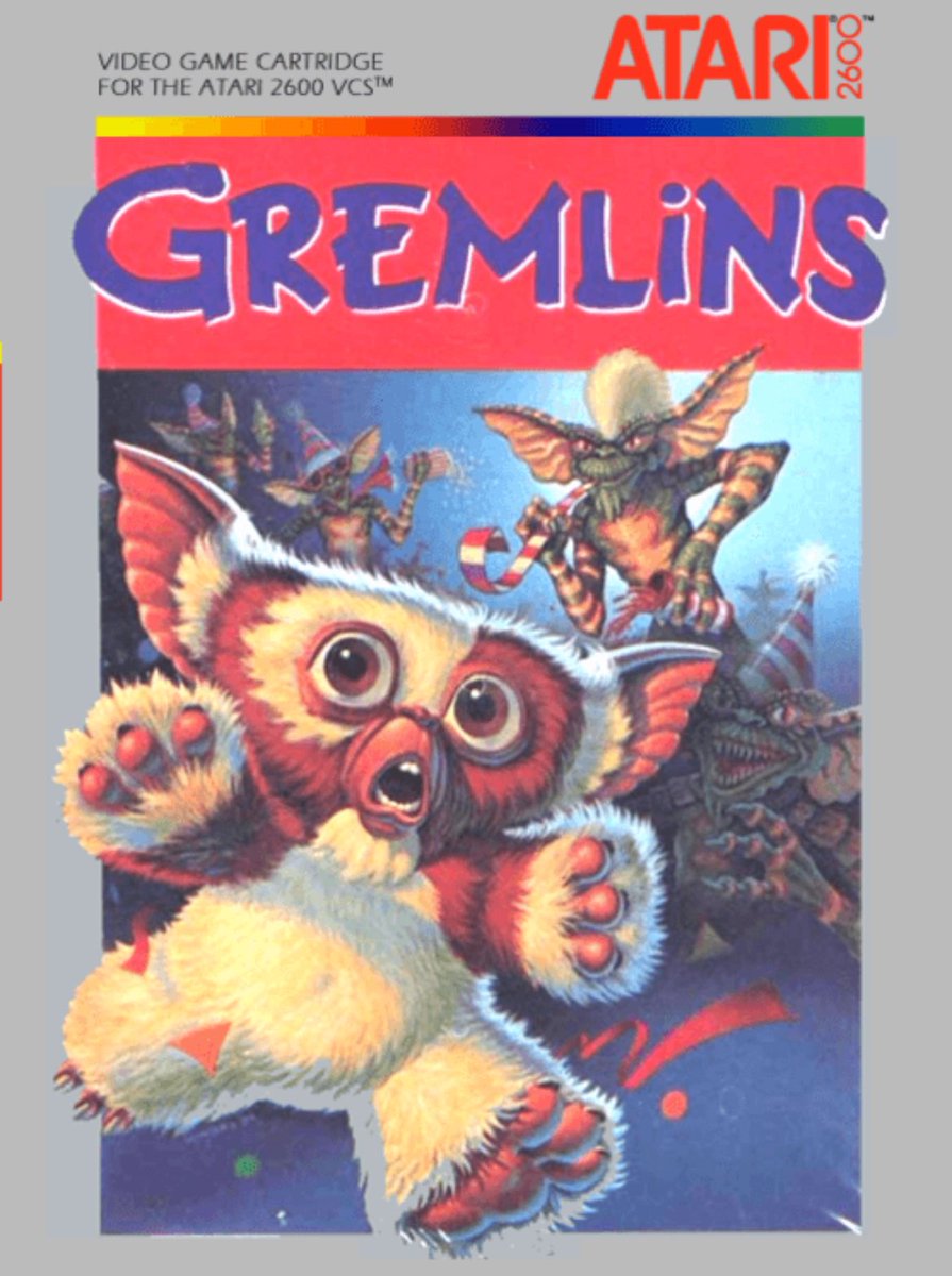 I’ve been #reverseengineering #Gremlins for the #atari2600 out of curiosity. There is no official PAL50 release of this but there will be a proper PAL50 and PAL60 when I’m done.