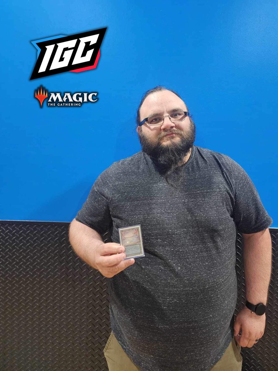 A very heartfelt THANK YOU to everyone that came out to battle in our innagural cEDH Win-a-Dual event and congratulations to Michael Herrin, our winner!! He took down this stacked, 21-person, tournament with his trusty Sissay, Weatherlight Captain + Jegantha, the Wellspring deck