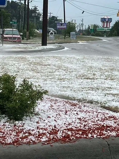 firehorse249791's tweet photo. [U.S] Hail storm causes some damage in parts of Robeson County https://t.co/Z9fY9qQb7c #GlobalWarming #ClimateChange #ClimateEmergency #ClimateCrisis #GlobalBoiling #SevereWeather #Hail #Storm #RobesonCounty #LaurelHill #Lumberton #NorthCarolina #America https://t.co/TSx3B4tfxG