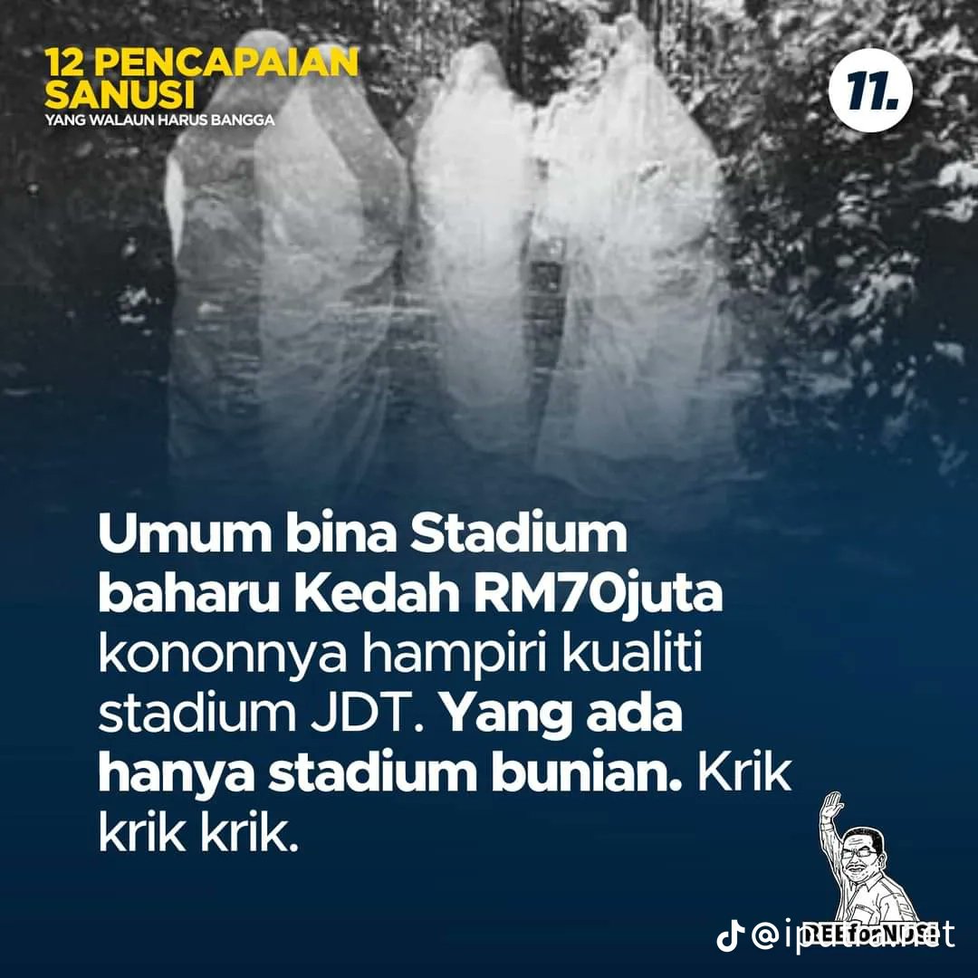 apanakdikato's tweet photo. 12 pencapaian sanusi yg walaun pasti bangga sejak jd MB tebuk atap...

MB kita syempoi
Bakal PM11 https://t.co/tLdaDl3CiV
