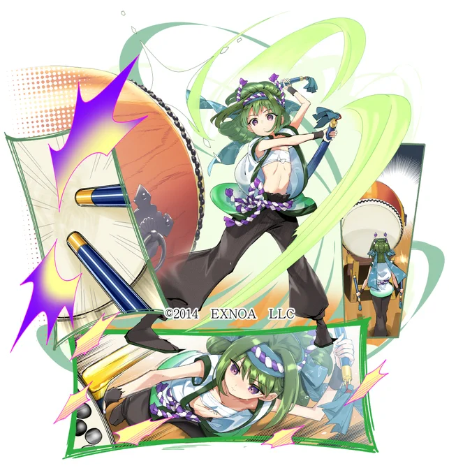 御城プロジェクト:REさんの「[学園]菩提山城」イラストを担当させて頂きました。よろしくお願いいたします。  