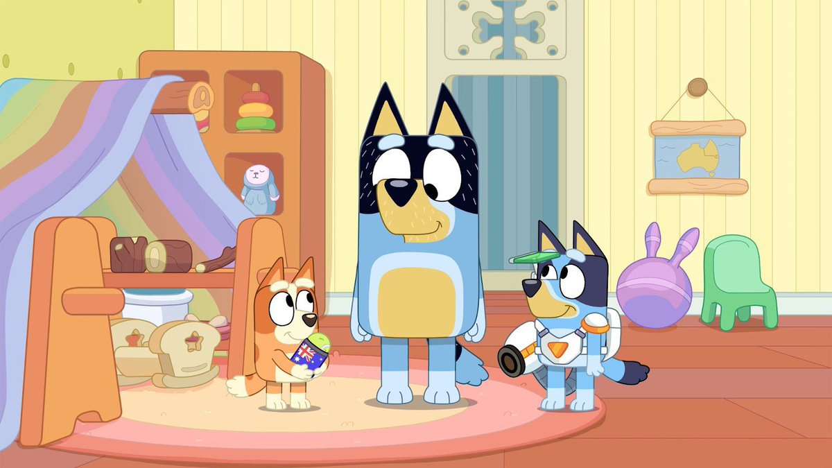 A new ‘Bluey’ episode is now streaming on Disney+.