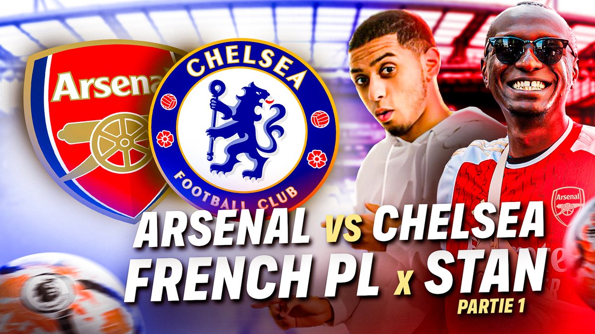 BOOM ! 💣 Je reçois @standiop pour discuter Arsenal & Chelsea ! Partie 1 : Avant match du CHOC à venir J-2 ! 🍿 Merci à tout ceux qui m'ont soutenu pour que ce feat se fasse 🙏🤍 Merci à Stan pour la simplicité et la force 🤝 ▶️ youtu.be/MxwGbujuibQ